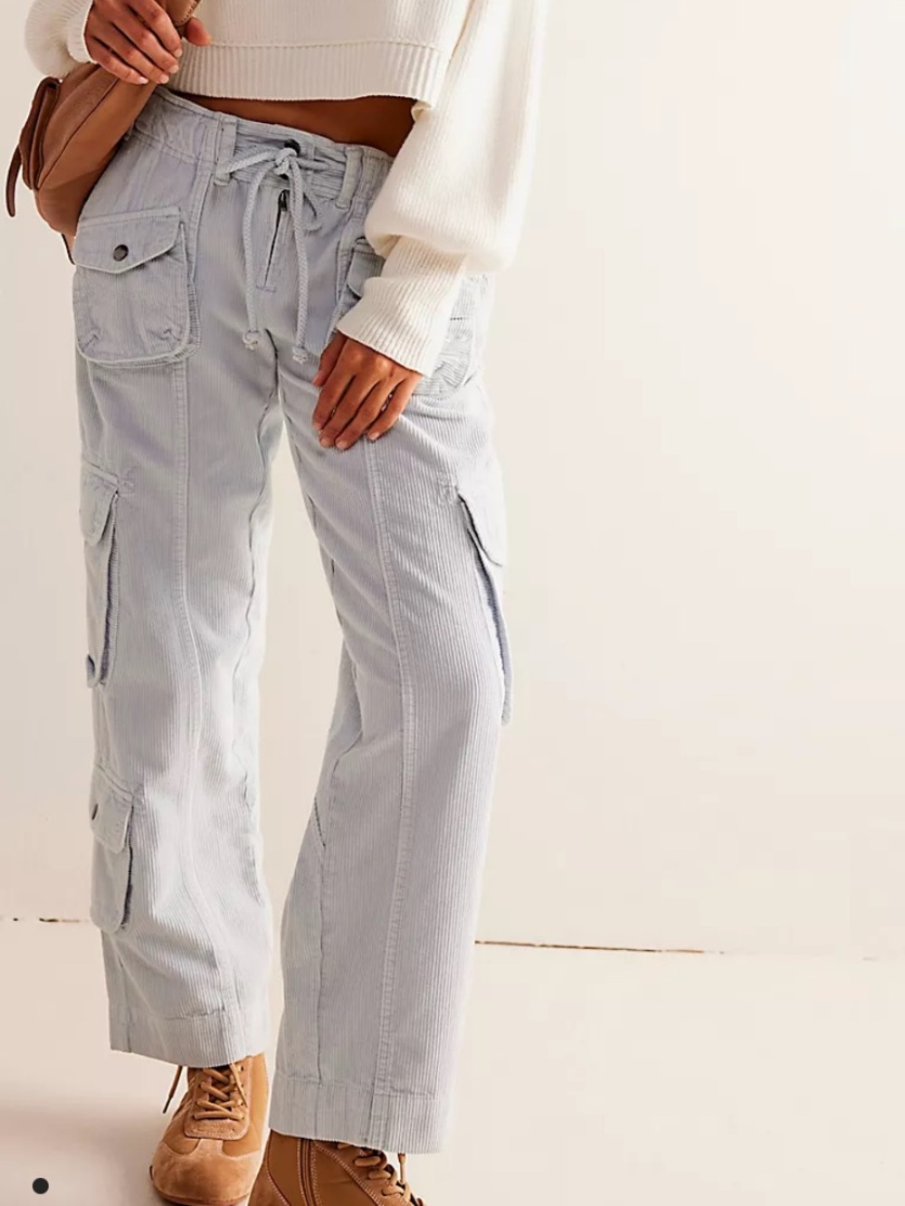 Free People Tahiti Cord Cargo Pants - Picture 2 of 8